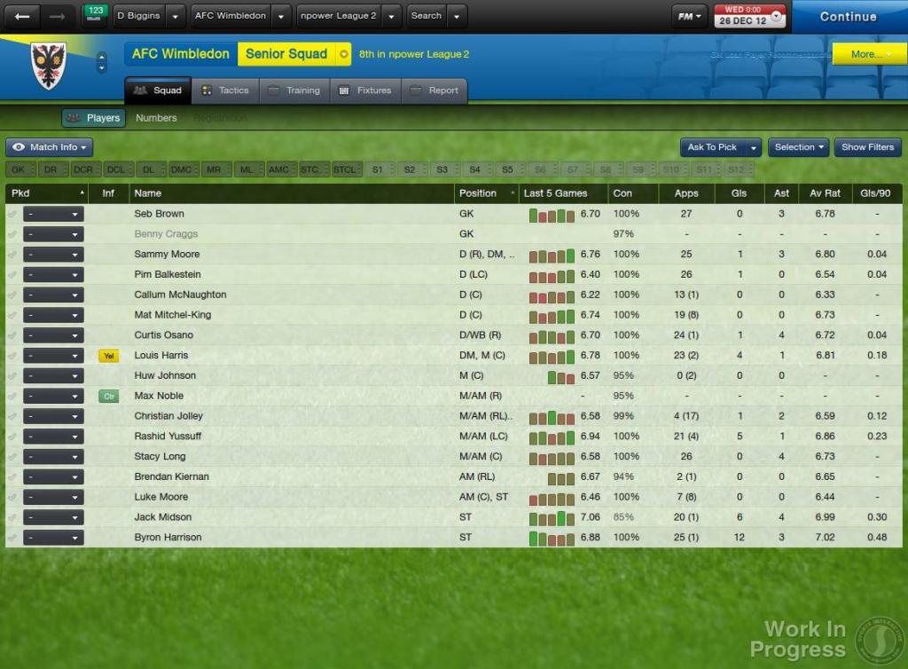 Football Manager 2013 — скриншот 7
