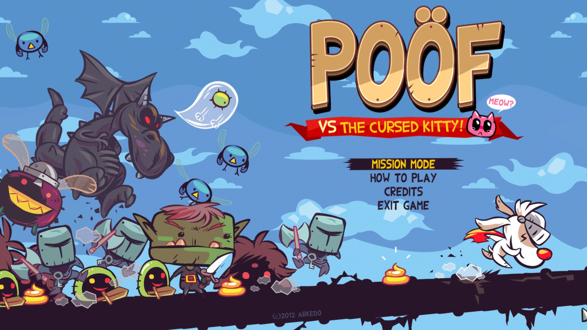Poof vs. The Cursed Kitty — скриншот 1