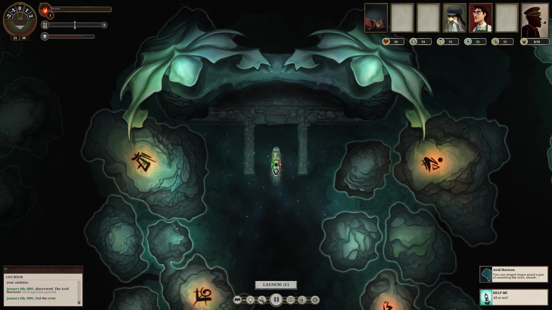 Sunless Sea — скриншот 8