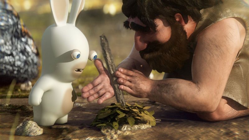 Raving Rabbids: Travel in Time — скриншот 1