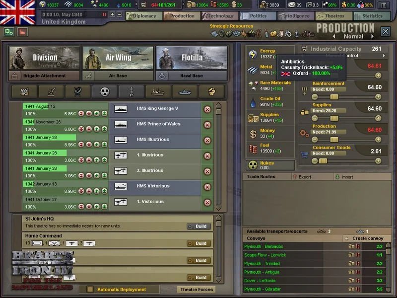 Hearts of Iron 3: For the Motherland - кадр 7