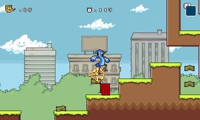 Regular Show: Mordecai and Rigby in 8-Bit Land — скриншот 4
