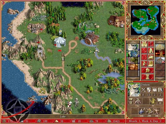 Heroes of Might and Magic III: The Restoration of Erathia - кадр 3