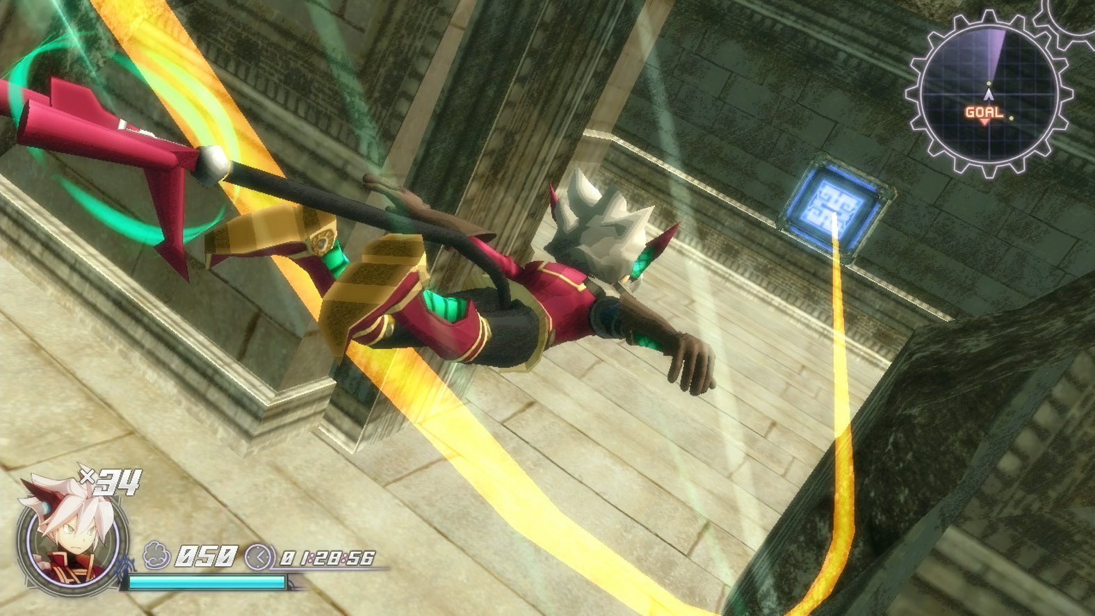 Rodea: The Sky Soldier — скриншот 1