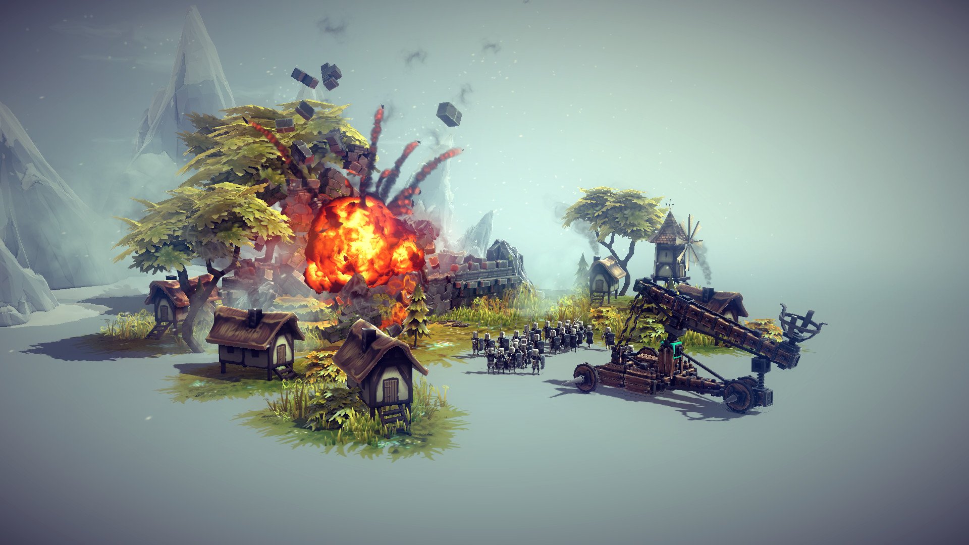 Besiege (2015) – обзоры и оценки, описание, даты выхода DLC, официальный  сайт игры