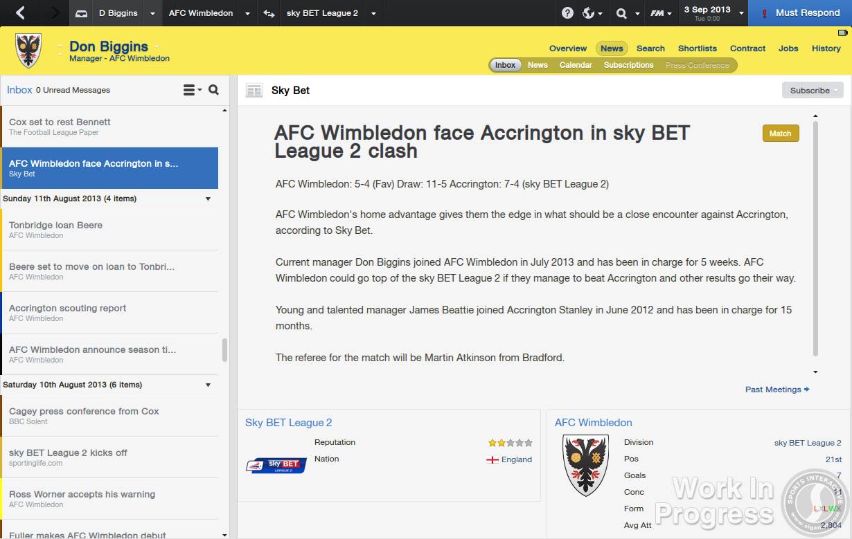 Football Manager 2014 — скриншот 5