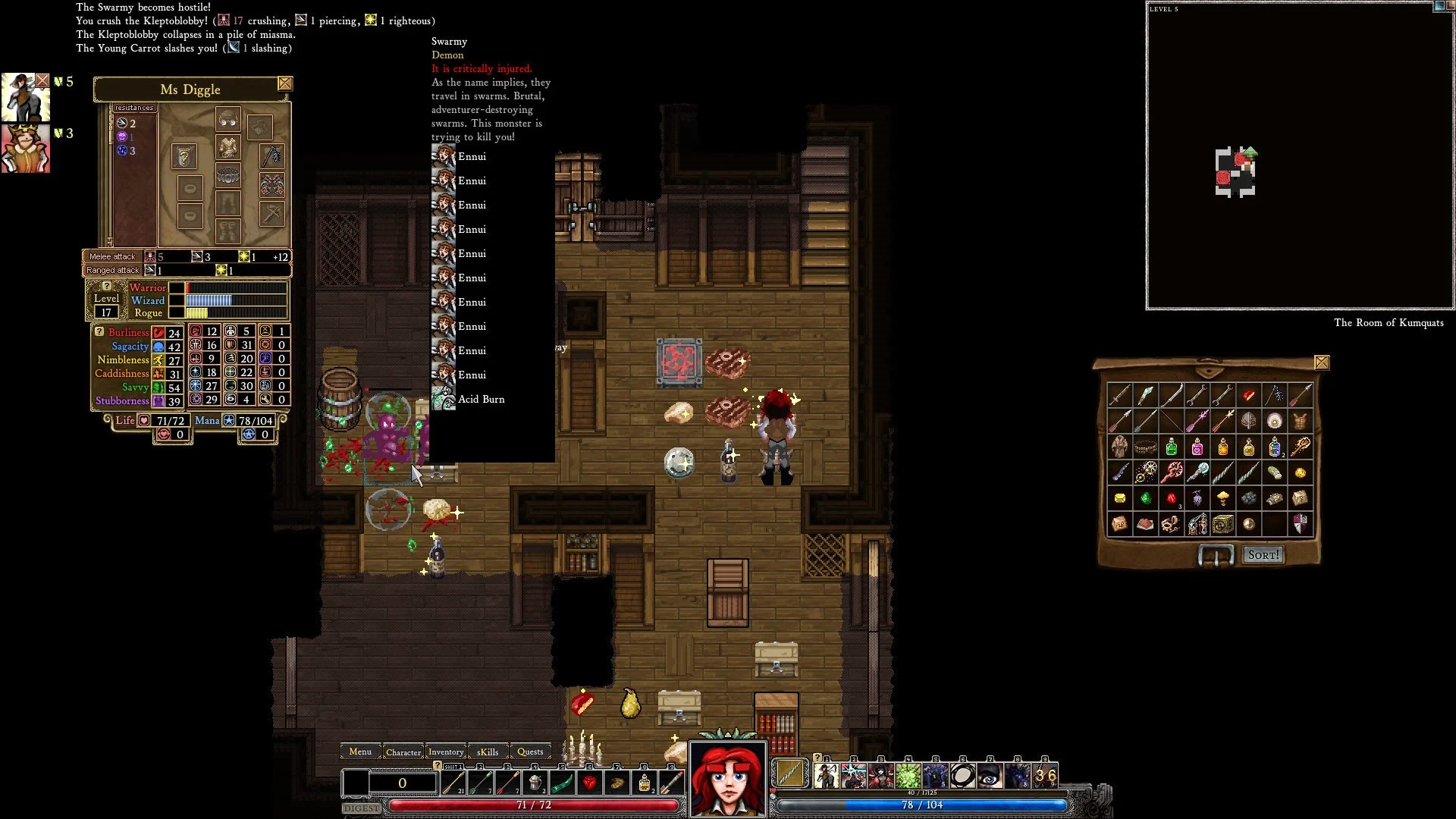 Dungeons of Dredmor - кадр 15