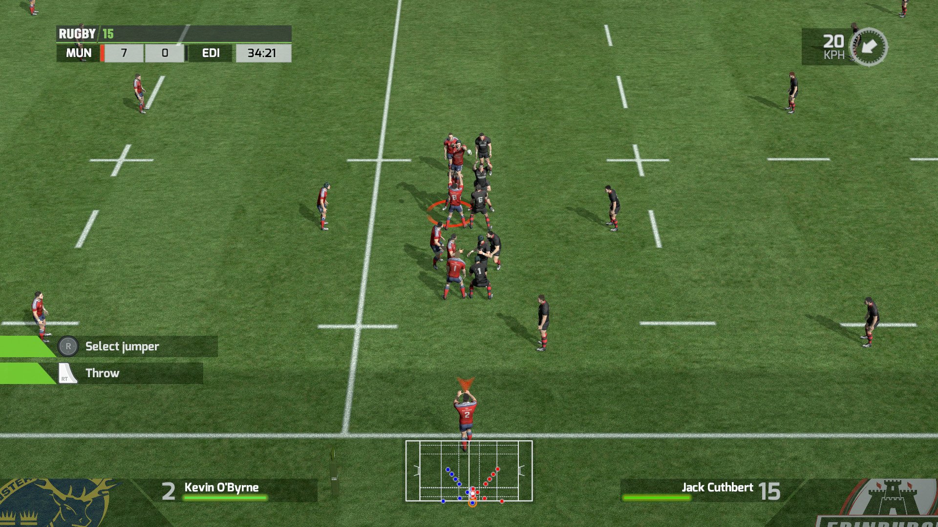 Rugby 15 — скриншот 4