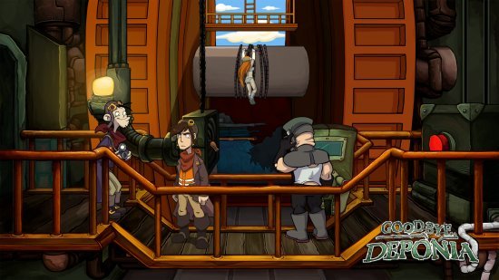 Goodbye Deponia — скриншот 1