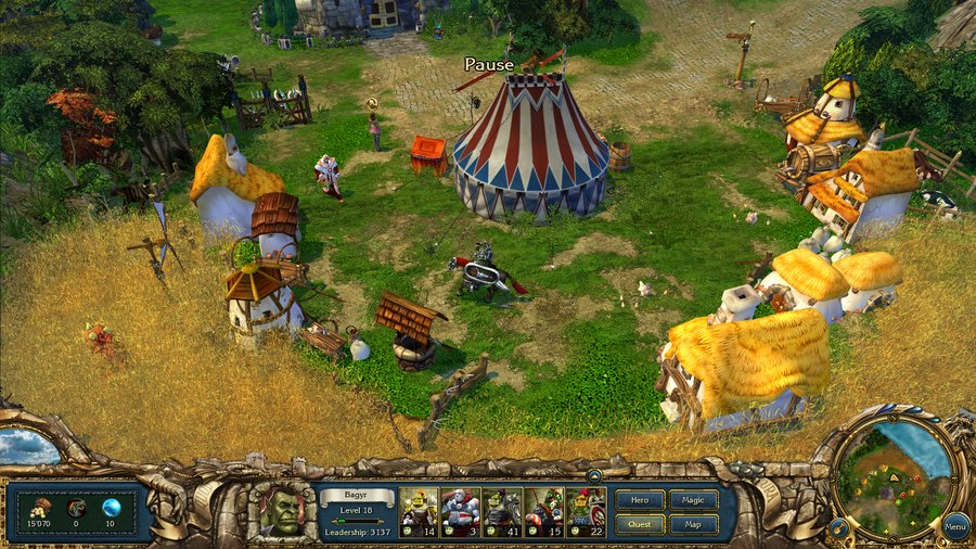King's Bounty: Темная Сторона — скриншот 4