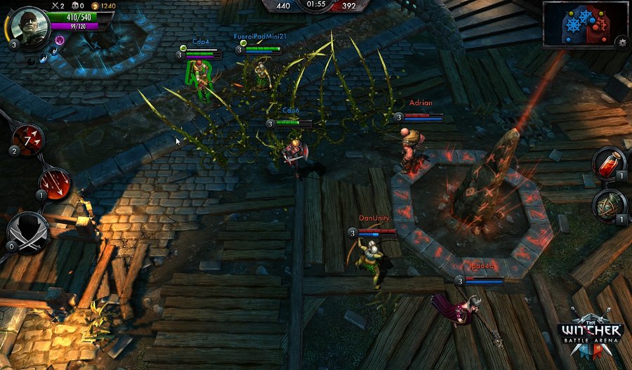 The Witcher Battle Arena — скриншот 5