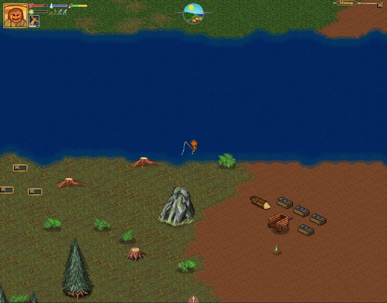 Haven & Hearth — скриншот 5