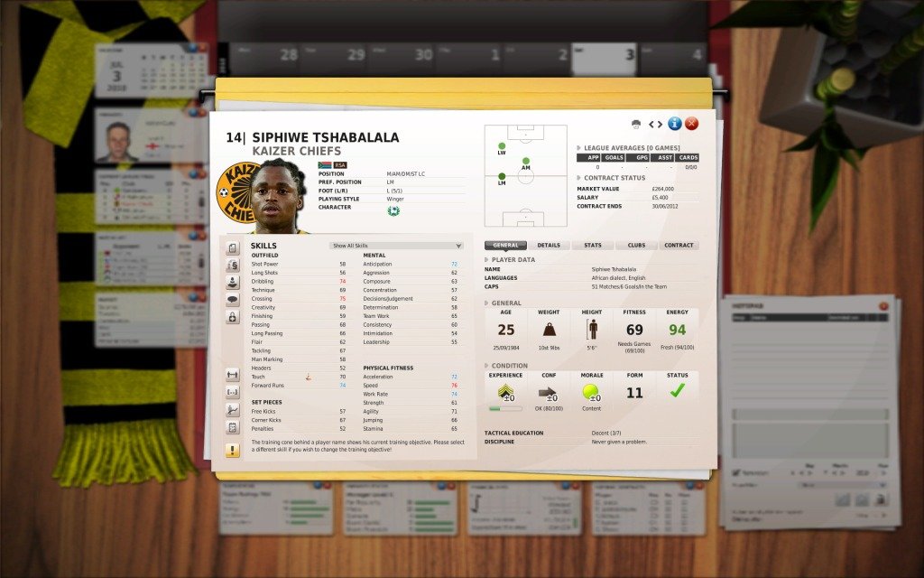 FIFA Manager 11 — скриншот 3