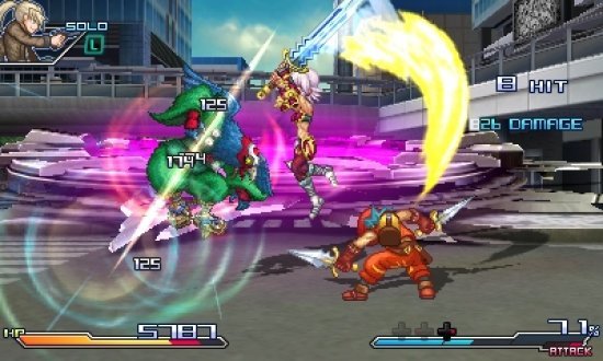 Project X Zone — скриншот 5