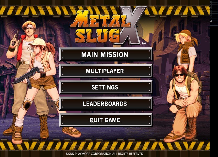 Metal Slug X — скриншот 1