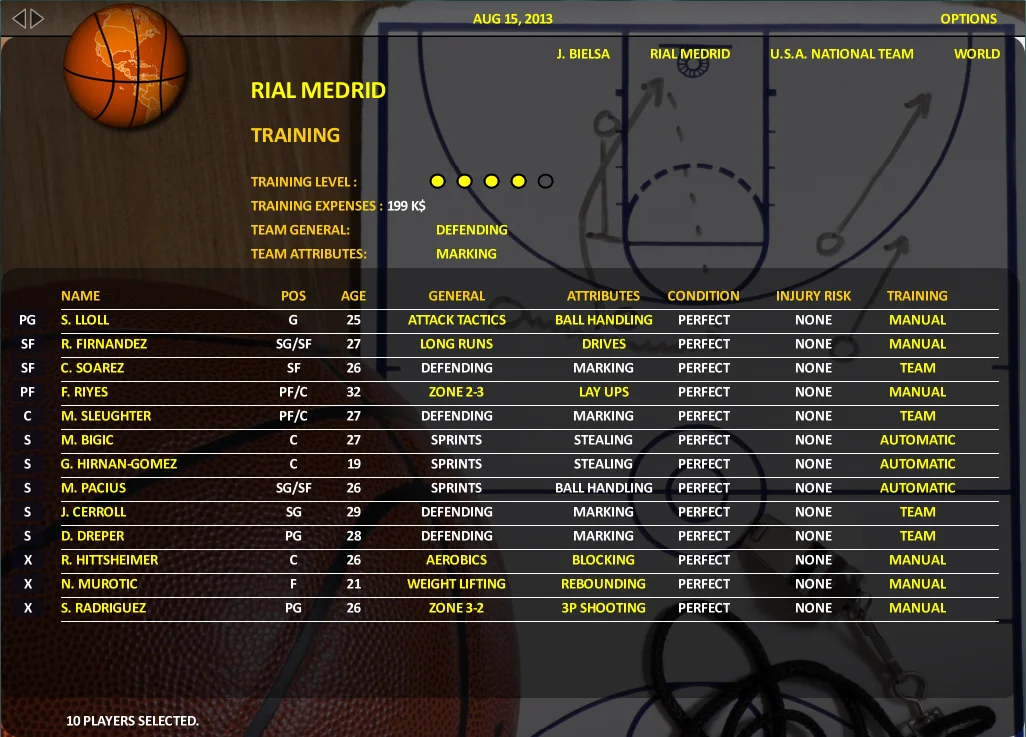World Basketball Manager 2013 - кадр 1