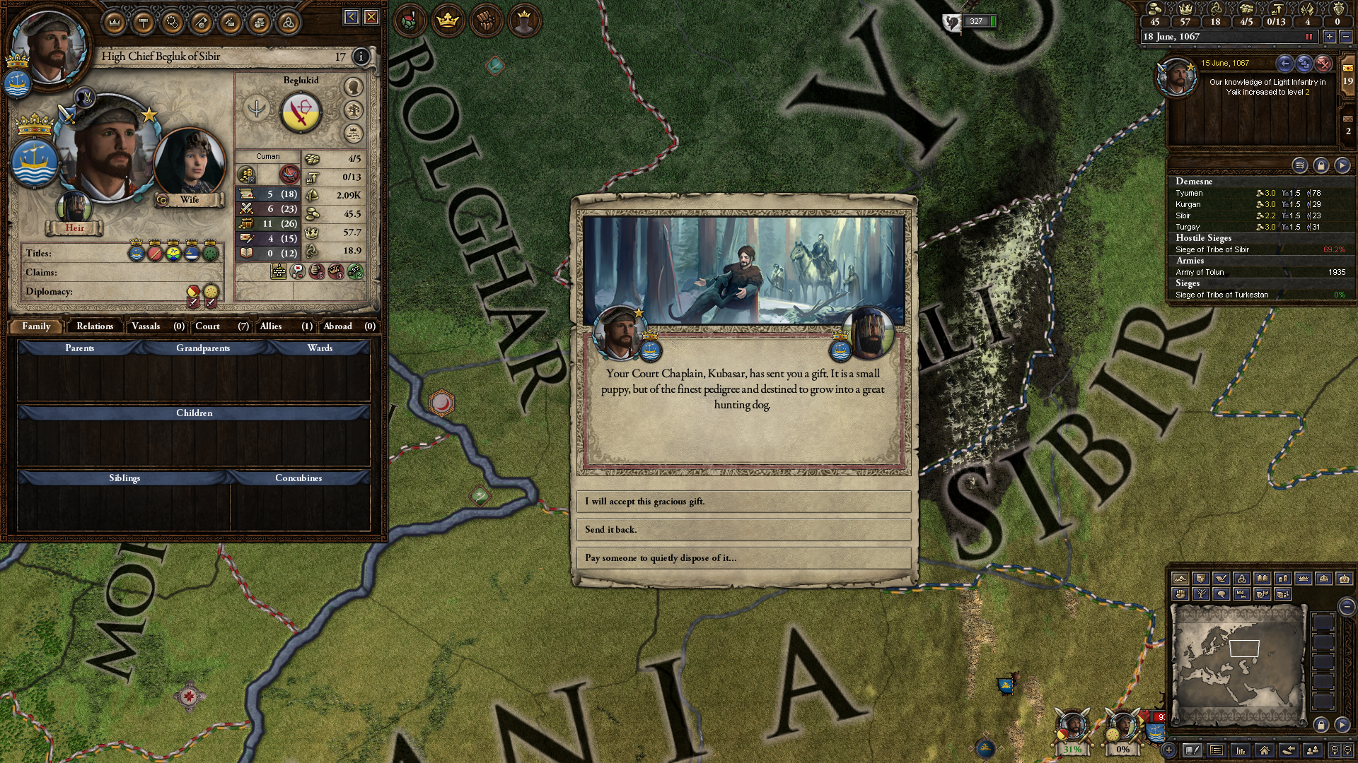 Crusader Kings 2: Way of Life — скриншот 1