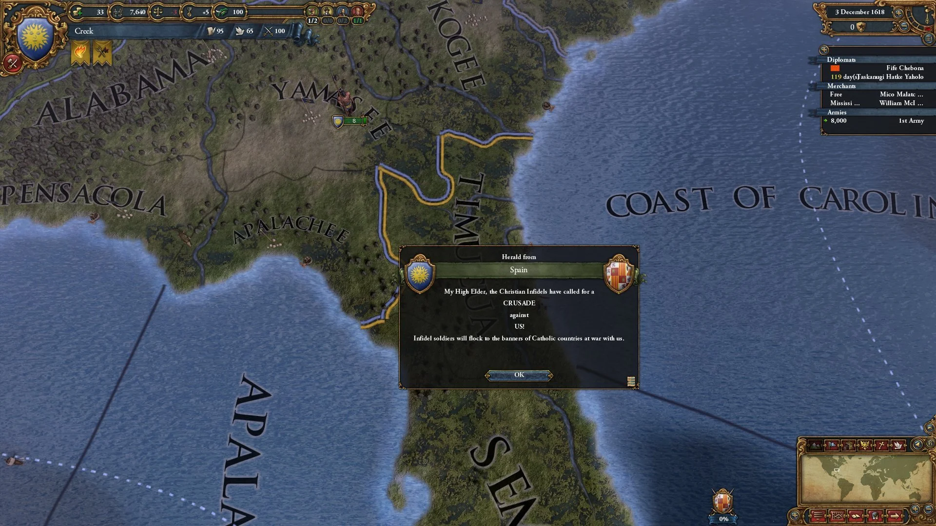 Europa Universalis 4: Conquest of Paradise - кадр 7