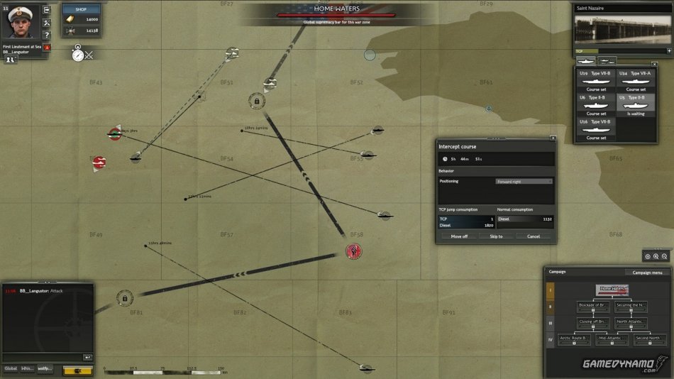 Silent Hunter Online — скриншот 5