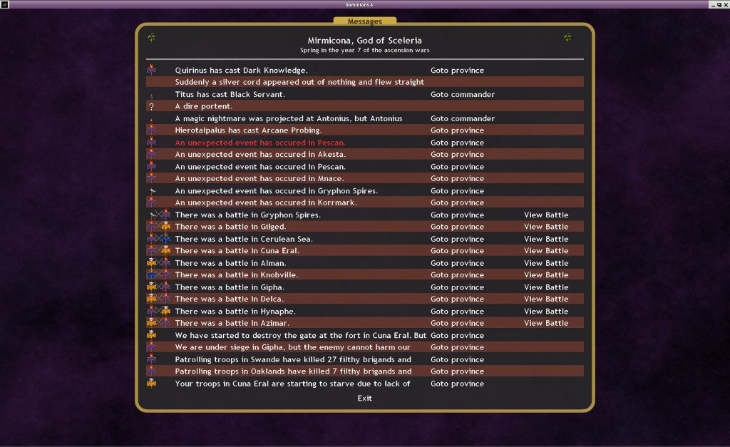 Dominions 4: Thrones of Ascension — скриншот 8