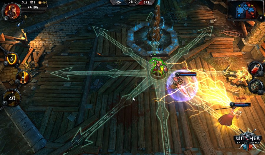 The Witcher Battle Arena — скриншот 3