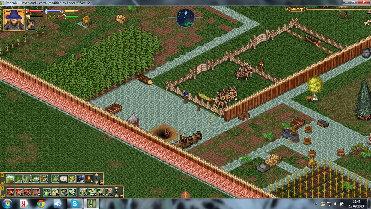 Haven & Hearth — скриншот 6