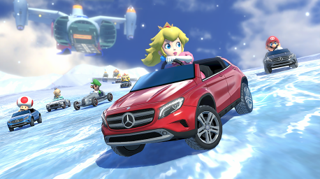 Mario Kart 8: Mercedes-Benz — скриншот 5