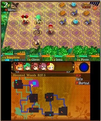 Etrian Mystery Dungeon - кадр 3